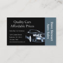 Search for car business cards Professional