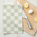 Search for sage green kitchen towels Checkered