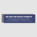 Search for proud parent bumper stickers Honor