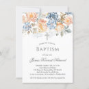Search for baby shower baptism invitations Blue