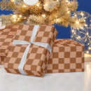 Search for brown christmas wrapping paper Retro