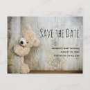 Search for teddy bear save the dates Animal