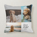 Search for pet memorial pillows Photo collage