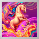Search for colorful abstract horse art Illustration