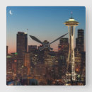 Search for illuminated clocks Color image