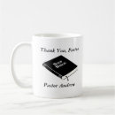 Search for pastor appreciation mugs Thank you