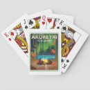 Search for iceland playing cards Northern lights