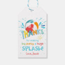 Search for beach gift tags Splish splash