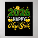 Search for happy new year posters 2026