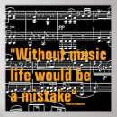 Search for music quote posters Musical notes