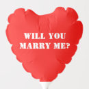 Search for marry me balloons Red
