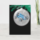 Search for car race christmas cards Hot rod