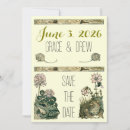 Search for mushroom save the dates Vintage