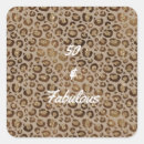 Search for leopard print birthday stickers Elegant