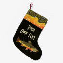 Search for fish christmas stockings Trout