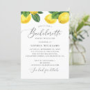 Search for lemon bachelorette party invitations Floral