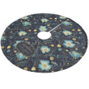 Search for blue and gold tree skirts Floral