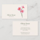 Search for entrepreneur business cards Feminine