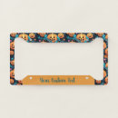 Search for halloween license plate frames Funny