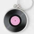 Search for vinyl record keychains Music