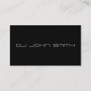 Search for wedding dj business cards Dj's