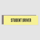 Search for student driver magnets Warning