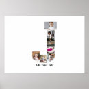 Search for letter posters Black and white