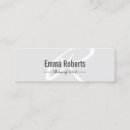 Search for skinny business cards high school