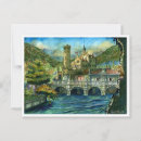 Search for memory postcards Illustration