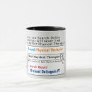 Search for funny physical therapist mugs Best