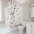 Search for vintage shower curtains Butterfly