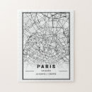 Search for map of paris puzzles City
