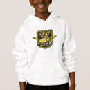 Search for classic cars kids hoodies girl yellow car