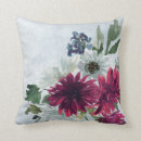 Search for grey and burgundy pillows Floral