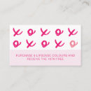Search for lipsense loyalty cards pink