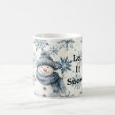 Search for christmas snowman mugs Winter