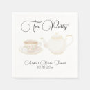 Search for bridal tea napkins Elegant calligraphy script