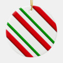 Search for candy stripes ornaments red and white