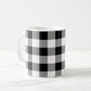 Search for black and white buffalo plaid mugs Check