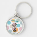 Search for minnie mouse keychains Minnie polka dots