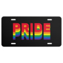 Search for gay pride license plates Black
