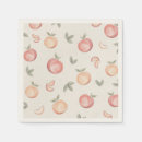 Search for peach napkins Sweet as a peach