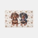 Search for black dog doormats Dachshund