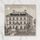 Search for welcome gift tags Black and white