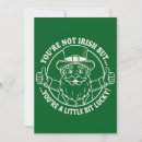 Search for funny irish sayings cards Green