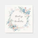 Search for floral wedding napkins Traditional classic classy