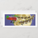 Search for airplane christmas cards Reindeer
