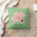 Search for ladybug pillows Watercolor