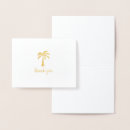 Search for gold foil note cards Tropical
