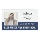 Search for college name tags High school reunion